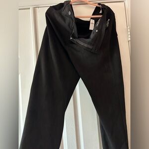 NWT brushed black pants from Banana Republic.